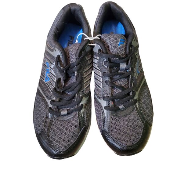 FILA Interstellar 2 Running Sneakers Low Top Sneakers Shoes Black Sz 11 NEW - Picture 7 of 10